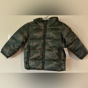 Okie Dokie Baby Boys Camo Packable Midweight Puffer Jacket NWT Various S…